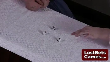 Big Tits Lesbian Stripping Game - Hairy Pussy Fingering Fun in HD