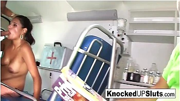 Two Pregnant Brunettes Get Fucked In This Hardcore Orgy