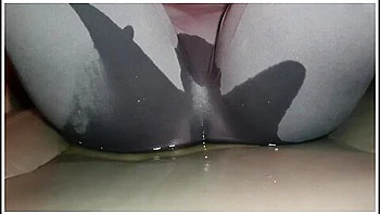 Nonchalanty Pissing My Yoga Pants While Texting