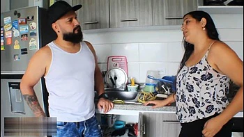 I discover that my husband is unfaithful to me and I get even by fucking the plumber he hired: Porn