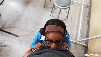 Black Babe And Student 18+ Mike Oxs Council Fuck - Rhae Woods