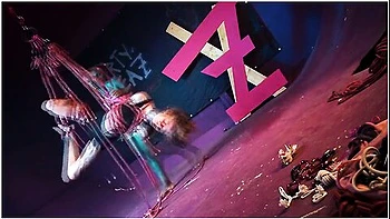 Tattooed Skinny Girl Get Suspended On Rope - Bondage Shiabri Bdsm