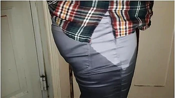 Alice - Pissing My Already Wet Jeans Again & Walking In Public