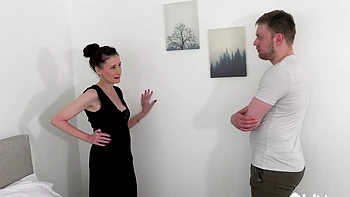 A milf with sexy ass in stockings gets banged hard by Chris Cobalt