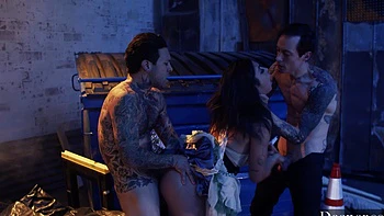 Small Hands and Owen Gray fucked Brooklyn Gray in the doggystyle position