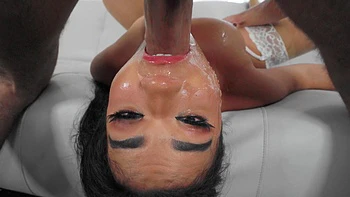 Summer Col gets her pussy filled with sticky sperm in pov