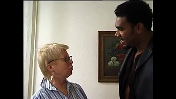 Horny Granny Takes Huge Black Cock - BBC Fucks Grandma Hard