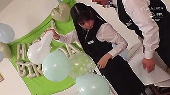 The Dark Side Of -time Jobs: An Innocent Girl Who Drinks Arousal Fluid From Another Mans Mouth And Keeps Swinging Her Hips Even After Getting Creampied. Anon Mita