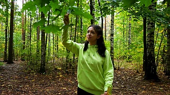 A cute long-haired brunette, Rihanna Black, has sex with her boyfriend.