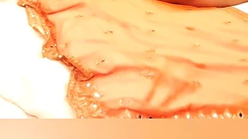 Young College Girl Strips