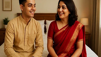 Devar Bhabhi - Indian Desi Bhabhi And Devar Having Fun In Hindi