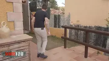 Deepthroat, face fucking and facial cumshot for nasty teen