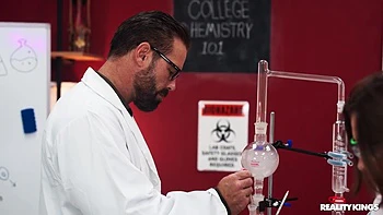 Sucks The Professors Cock And Joins Them With Selina Bentz And Brenna Mckenna