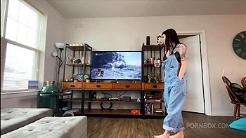 Pov - Fucking My Stepsister's Fat Ass - Gape And Anal Creampie! Steve Rickz And Ava Damore