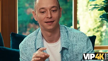 VIP4K. Mature MILF in Maid Costume cleans with her tongue