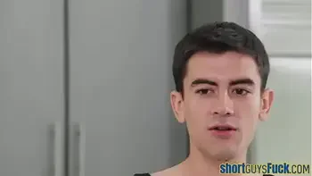 BBW babe gets pussy and face fucked by lil guy for cum