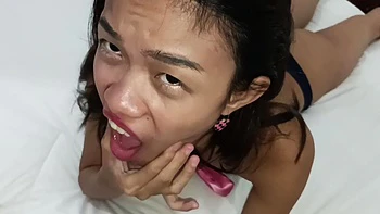 Does This Guy Have Elephantiasis? His Balls Are Too Big To Fit In The Mouth