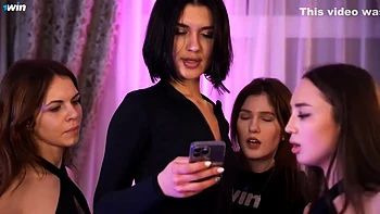 Exotic Porn Clip Teen 18+ Homemade New Show - Hot Pearl, Pretty Mary And Martin Spell