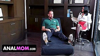 Busty Psychologist Veronica Avluv Gets All Of Her Holes Stretched And Filled By Huge Cock