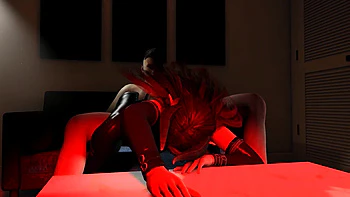 Fucking Daemon Succubus Girl in the Livingroom