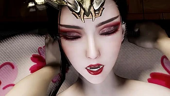 3D Cosplay Slut with Big Boobs Got Fucked by Big Dick