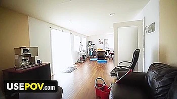 Ike Calls Rachel, His Favorite Freeuse Maid, To Help Him Clean The House Before His Big Date Tonight - Ike Diezel