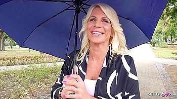 Arousing Stepmommy Tiffany Raw / Bareback Screw / Public Pickup Casting - Tiffany Rousso