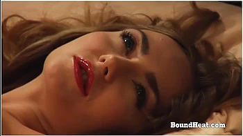 Sexy Lesbian Moaning And Orgasming On A Bed