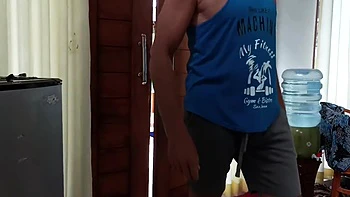 Sugar Daddy In Angry Sugar Stepdaddy Saving Cute Babe From Thief Who Broke In The House But Loosing Control