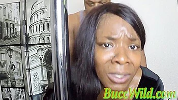 Ebony Ghetto Girl Sucking Big Black Dick And Getting Ass Fucked In Pov Anal