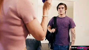 Let me ride your cock first before your girlfriend