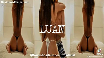 The Blonde And The Young Brunette In A Swing House