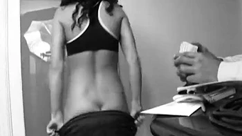 Brunette has screaming orgasms