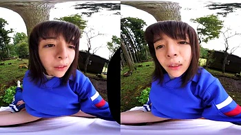 Outdoor Camp JAV VR: Blowjob, Doggy  Cowgirl Porn