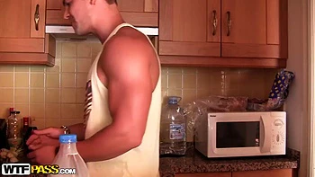 Deep pussy banging for my delicious busty amateur gf