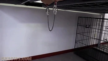 Redheaded Dina Ket Gets Her Nipples Stretched