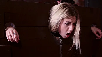 Alecia Fox is a bad girl in sexy lingerie and mesh clothes