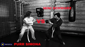 Granny Vs Teen Old And Young Lesbian Wrestling Sex