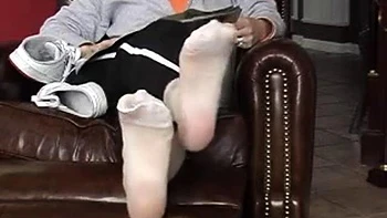 White nylon feet: Amateur, Babe  Xhamster Porn