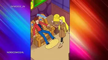 Gravity Falls Parody Cartoon Porn (Part 1): Pussy Licking and Cowgirl Dick Riding