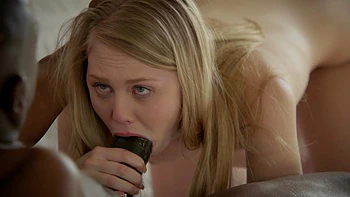 Skinny teen Lily Rader rides monster cock of Joss Lescaf with passion