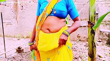 Villege Outdoor. Beautiful Big Boobs Village Maid Fucking With Land Owner. Telugu Dirty Talks