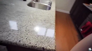 Homemade Kitchen Sex Video With A Horny Couple