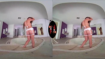 Karina Rojo - Little Red Riding Me - VR: Blowjob, Doggy  Cowgirl Porn