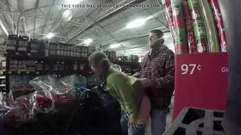 Un quickie dans le supermarché