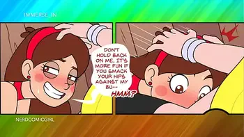 Gravity Falls Parody Cartoon Porn (Part 3): Anal, Pussy Licking, Sucking Creampie, Vaginal sex with Two Girls