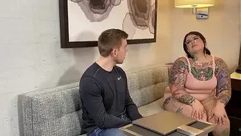 BBW Hotwife Sugarbooty GETS FUCKED by Her Husband's HUNG Boss!