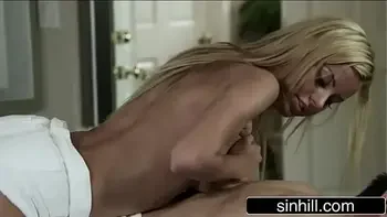 Hot Blonde Masseuse Gives Head and Rides a Big Cock - Jesse Jane