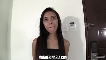 Flat chested Filipina begs me to knock her up