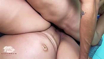 Pregnant Woman Cheats On Her Husband With Her Stepbrother - Creampie - Savannah Watson